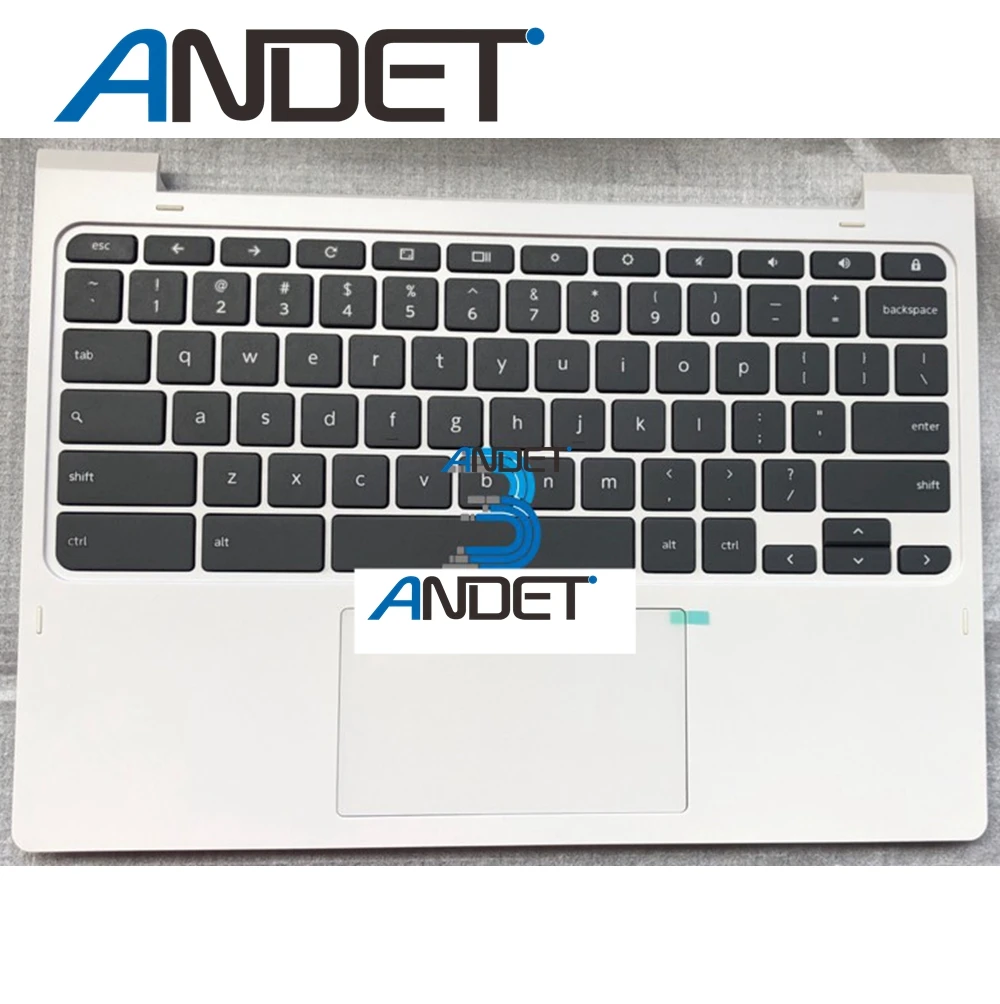 

New origina for Lenovo Chromebook C330 Palmrest Upper Case +US Keyboard Touchpad white 5CB0S72816