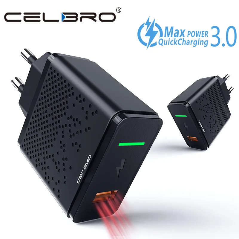 18 Вт Быстрая быстрая зарядка QC 3 0 Usb настенное зарядное устройство для мобильных