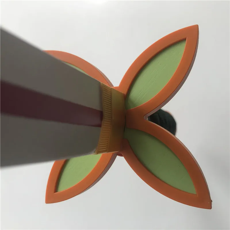 

Kimetsu no Yaiba Sword Weapon Demon Slayer Kochou Kanae Cosplay Sword 1:1 Anime Ninja Knife wood toy 80cm