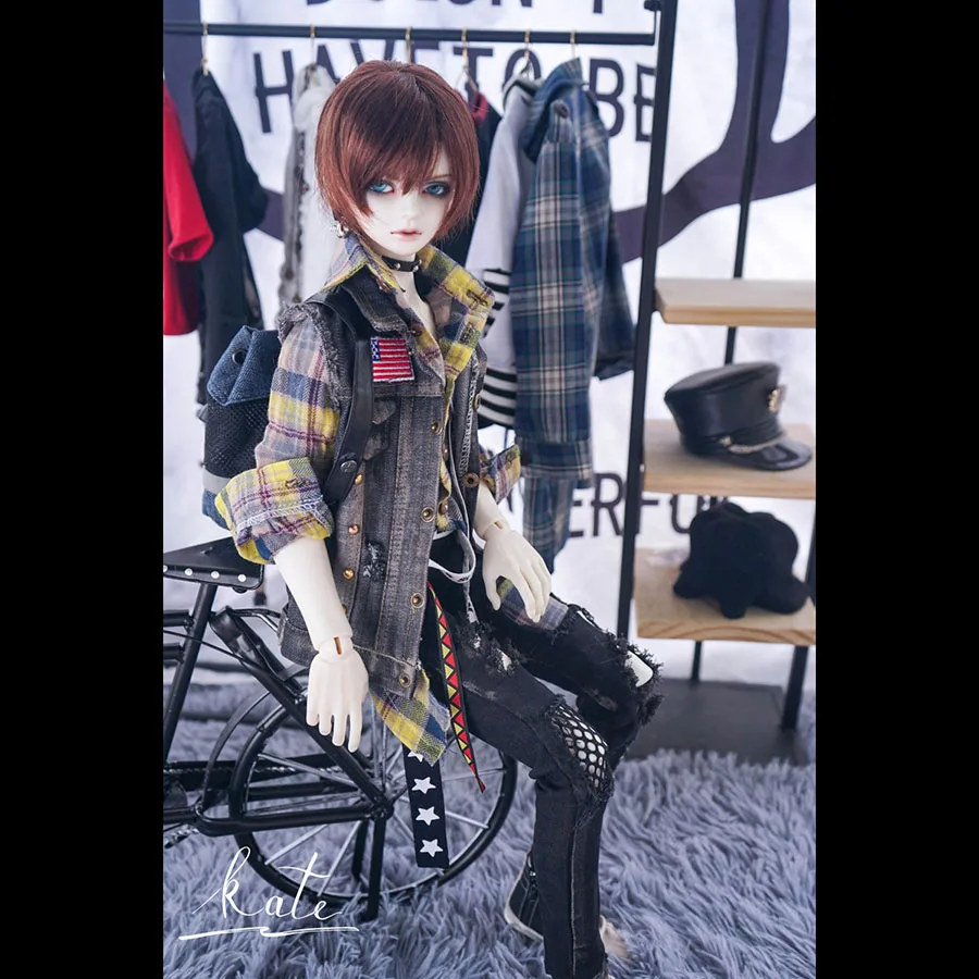 

Bybrana December New Use Custom Size Limited Production BJD SD Doll Clothes Set Cowboy Whole Set Of