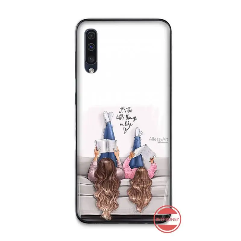 Мягкий черный Чехол Vogue Boss для телефона Samsung Galaxy A 3 6 7 8 10 20 30 40 50 70 71 10S 20S 30S 50S