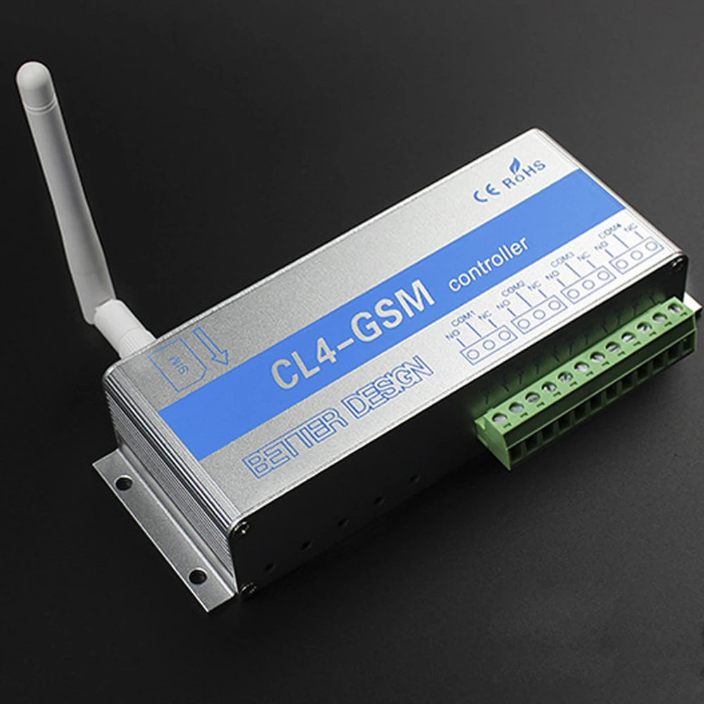 4 канала GSM беспроводной мобильный телефон пульт дистанционного управления