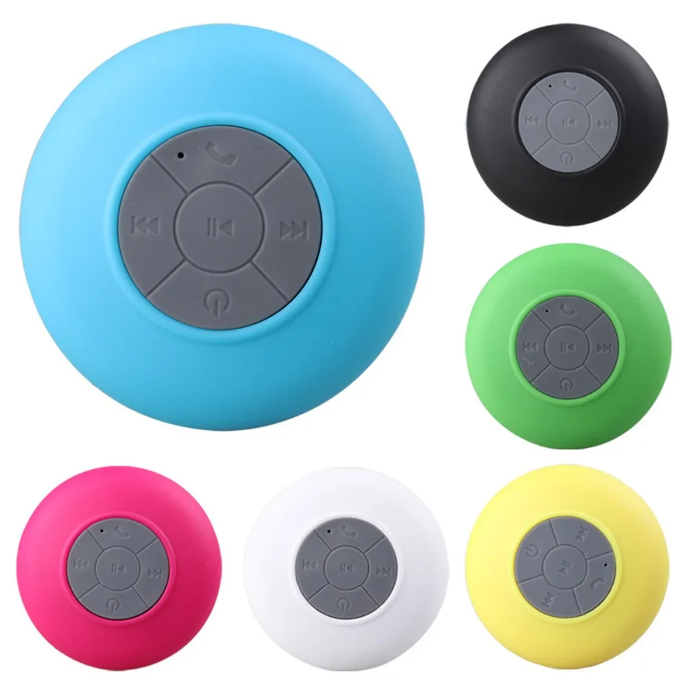 Bluetooth динамик водонепроницаемый беспроводной Душ Handsfree микрофон всасывающий Чак