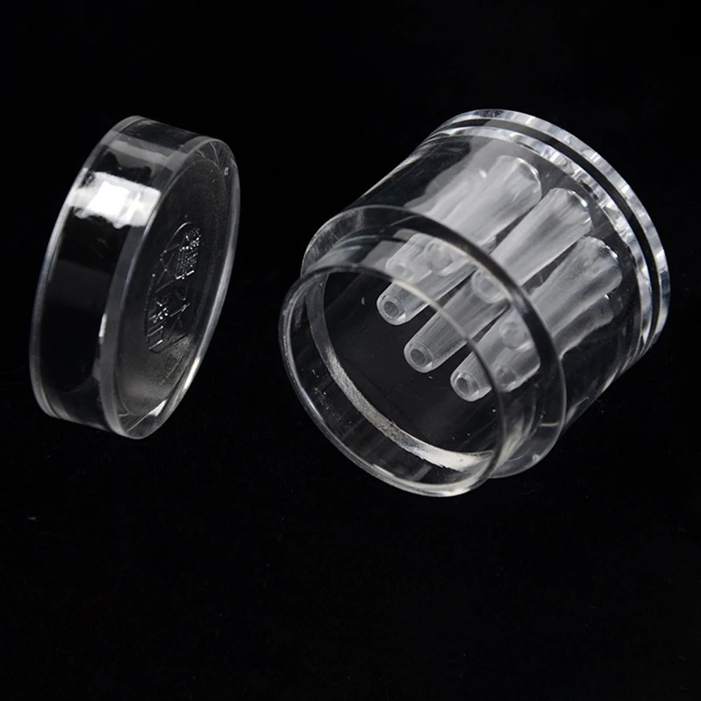 Прозрачный аквариумный резервуар с 8 отверстиями ловушка для пиявок Вихревой