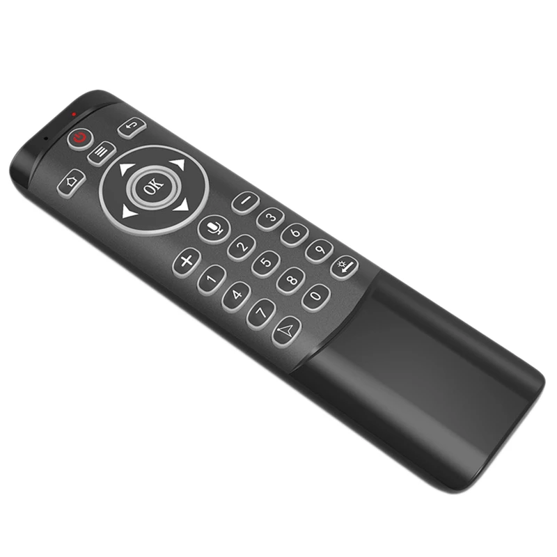 Bundwin MT1 Voice air mouse with Microphone IR Learning Gyroscope Wireless 2.4G remote control for X96 max Android TV BOX | Электроника