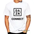 2021 футболка Dazn с логотипом футбольного ТВ-шоу, футболка Dazn с графическим принтом, Мужская одежда, футболки с коротким рукавом, топы 90-х