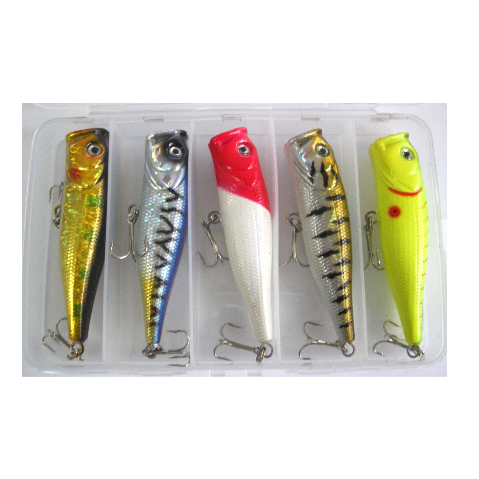 

5PCS Flishing Crankbaits Lures Lure Popper 90mm 14g, 5PCS/Lot