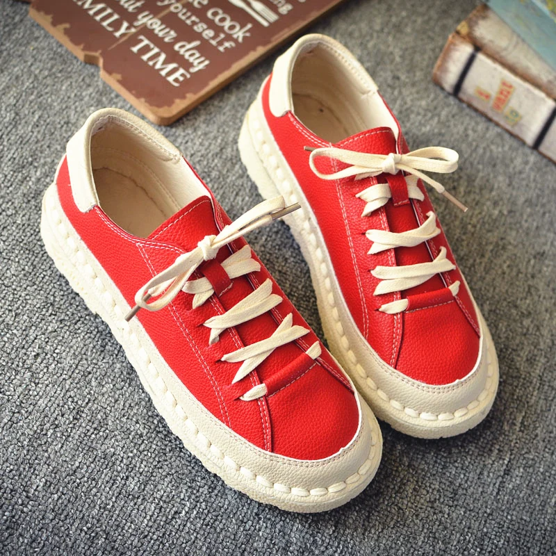 Повседневная обувь с перекрестными ремешками в британском ретро-стиле Модная