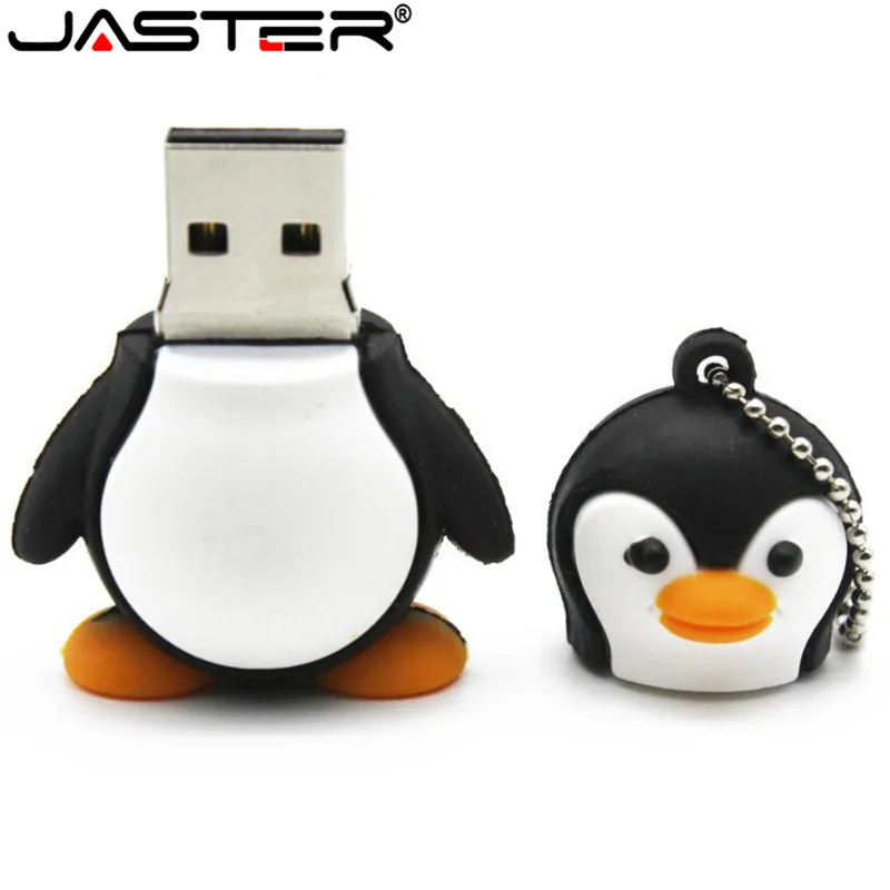 Usb флеш накопитель JASTER с милым пингвином 4/8/16/32/64 ГБ usb 2 0|penguin usb|flash drivependrive 4gb |