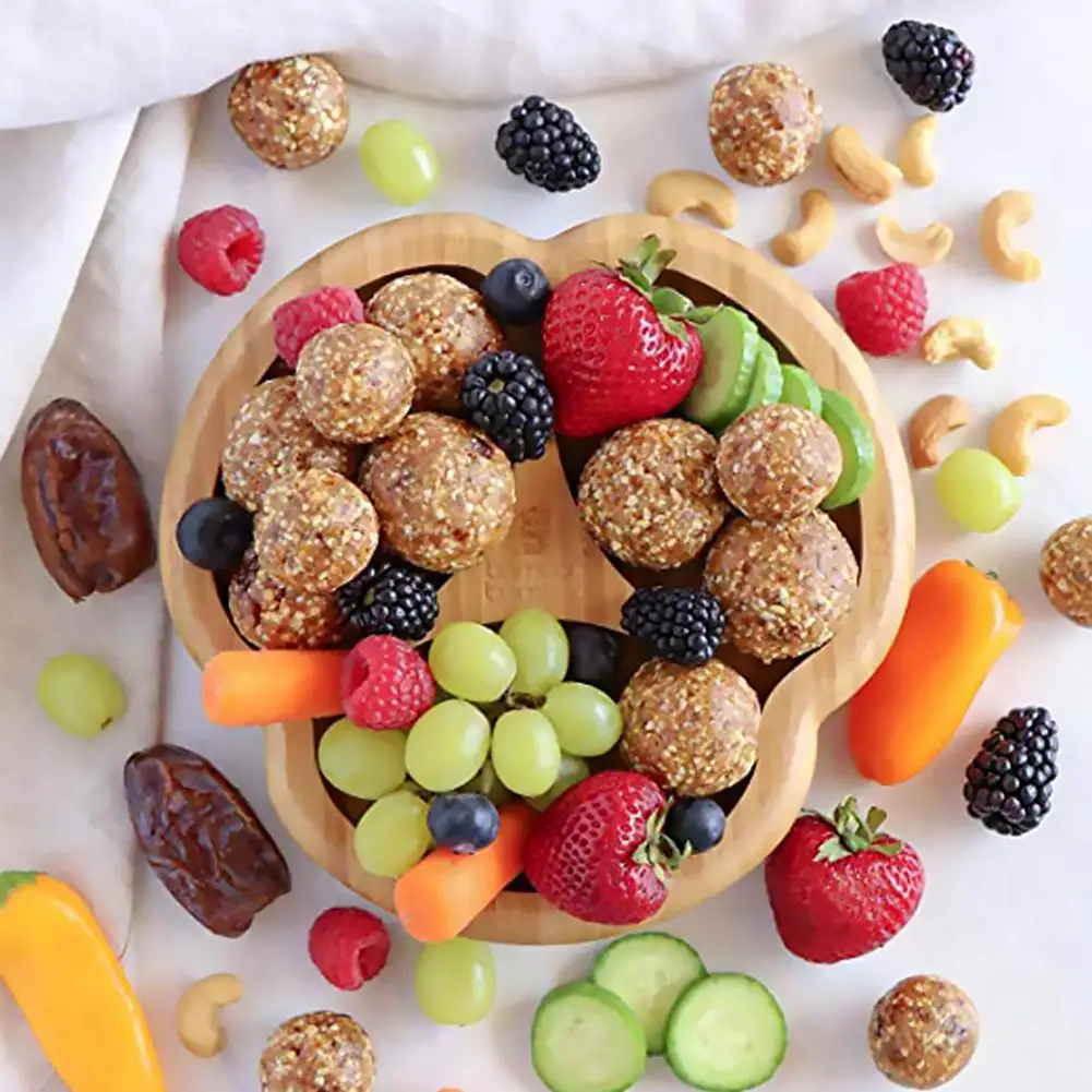 Столовые приборы для дома Набор детских бамбуковых присосок набор ложек