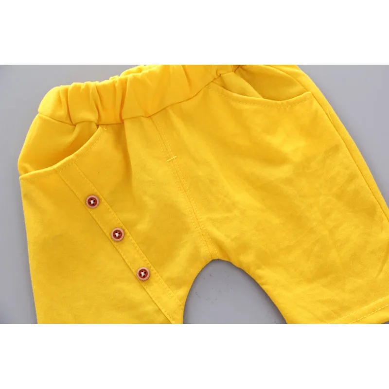 Детская повседневная одежда Новинка лета 2020 футболка и шорты для маленьких