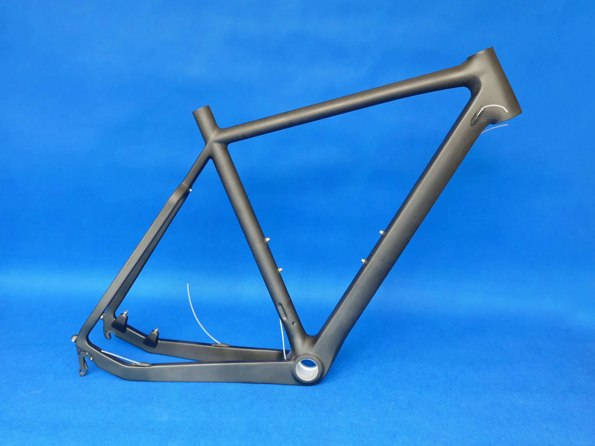 Новый полноуглеродный циклокросс рама для велосипеда блестящая матовая