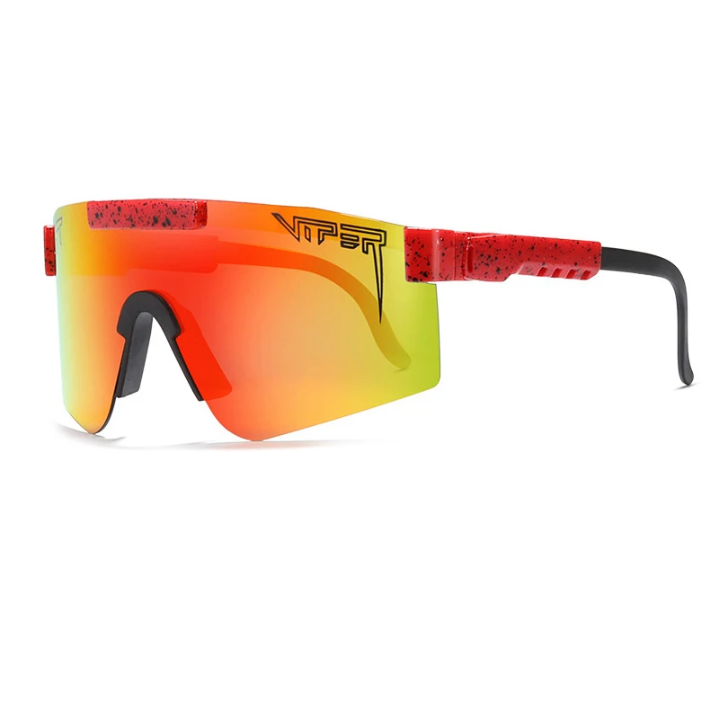 PIT VIPER TR90 Marke Große Rahmen Sport Winddicht Reiten Gläser Stilvolle Persönlichkeit Drop Verschiffen Polarisierte Sonnenbrille