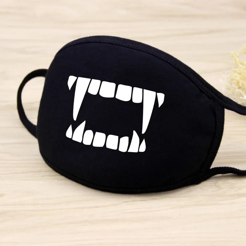 Fashion Cotton Mask Dust Cartoon Expression Teeth Muffle Chanyeol Face Respirator Anti Bear Mouth | Аксессуары для одежды