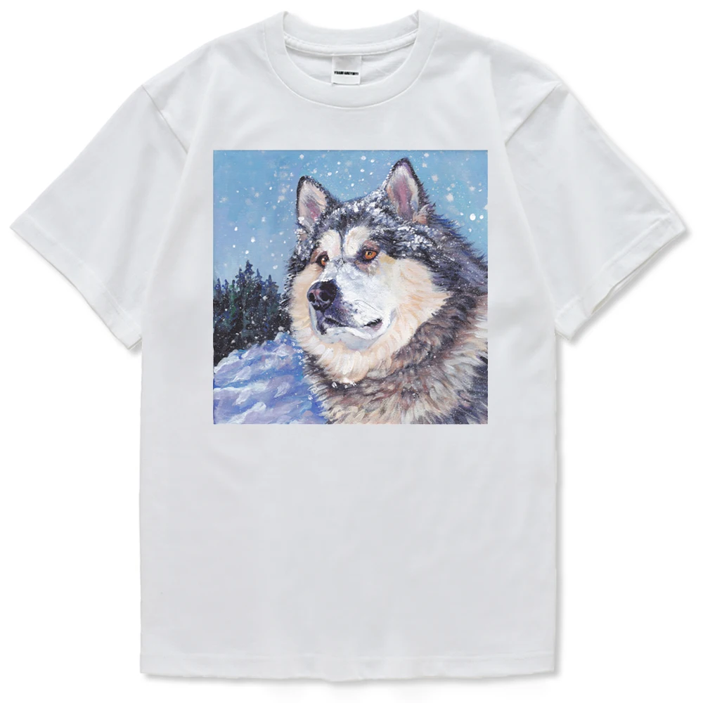 

Summer New Dog Head Print Men's T-shirt Loose Hip-hop Short-sleeved Oversized Graphic T-shirt Fashion Clothing Men's Clothing