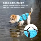 Спасательный жилет для домашних животных, светоотражающая ткань, дышащий защитный жилет, купальник для собак, летняя уличная одежда для мелких питомцев