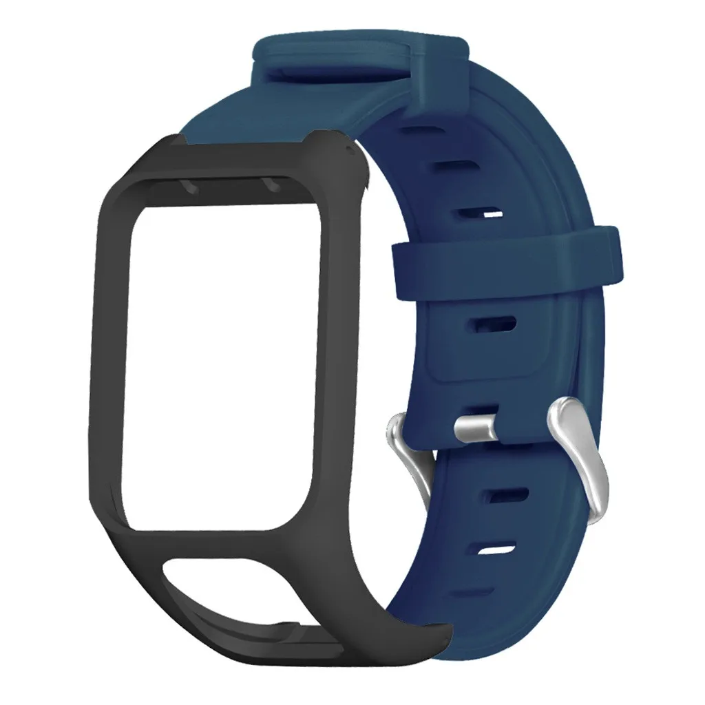 Для TOMTOM Runner 3/Adventurer ремешок замена спортивные силиконовые часы ремешок высокого качества Correa de reloj# Y