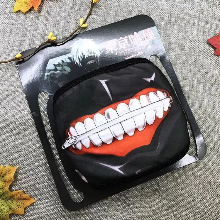 Маски с монстрами Kaneki Ken, Пылезащитная маска, аниме, косплей, такерлама, канеки Кен, маски для лица, молния, аниме, японское вурдалак, маска для косплея