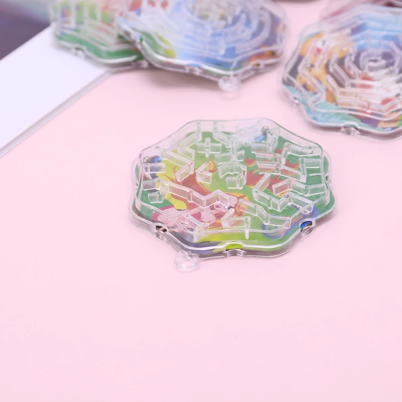 

10Pcs Magic Octagon Puzzle Speed Labyrinth Track Maze Toy For Children Kids Gift