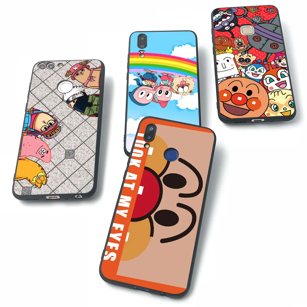 Чехол Anpanman для телефона Huawei P20 lite мягкий чехол из ТПУ P30 Pro P10 P smart 2019 Plus P9 чехлы |
