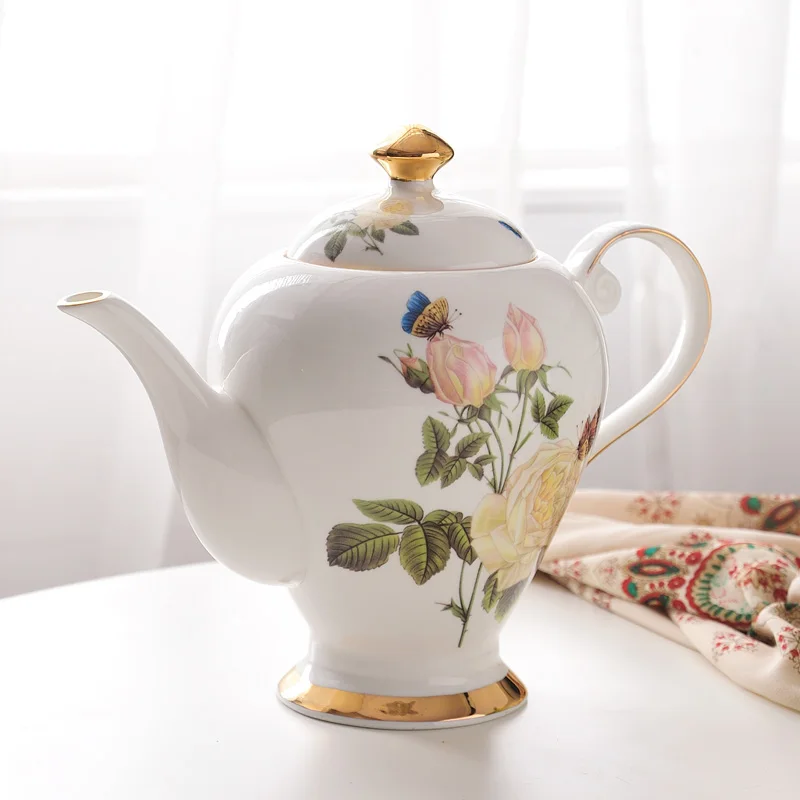 Чайный сервиз из тонкого костяного фарфора (35 унций) для английского