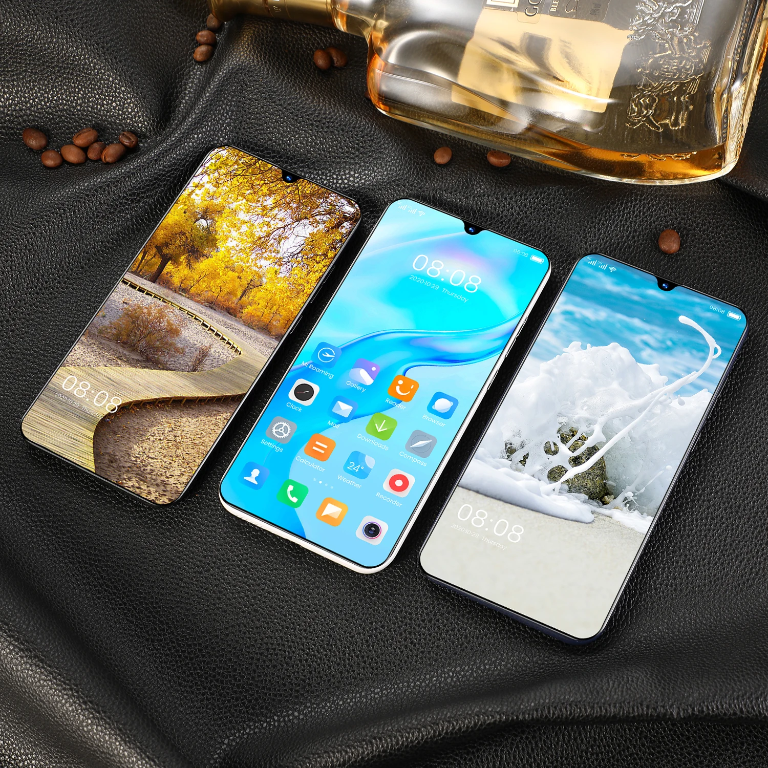 

TEMK Global Version Rimo8 5G Network 7.1 Inch Water Drop Screen Smartphone 2021 New Andriod 10 Deca Core 32+48MP Mobile Phone