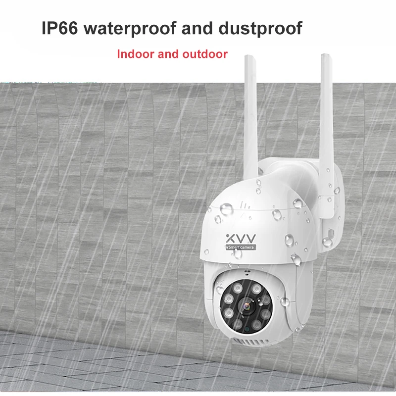 Наружная камера Xiaovv P1 1080P 270 PTZ вращающаяся Wi-Fi Веб-камера с человекоидным