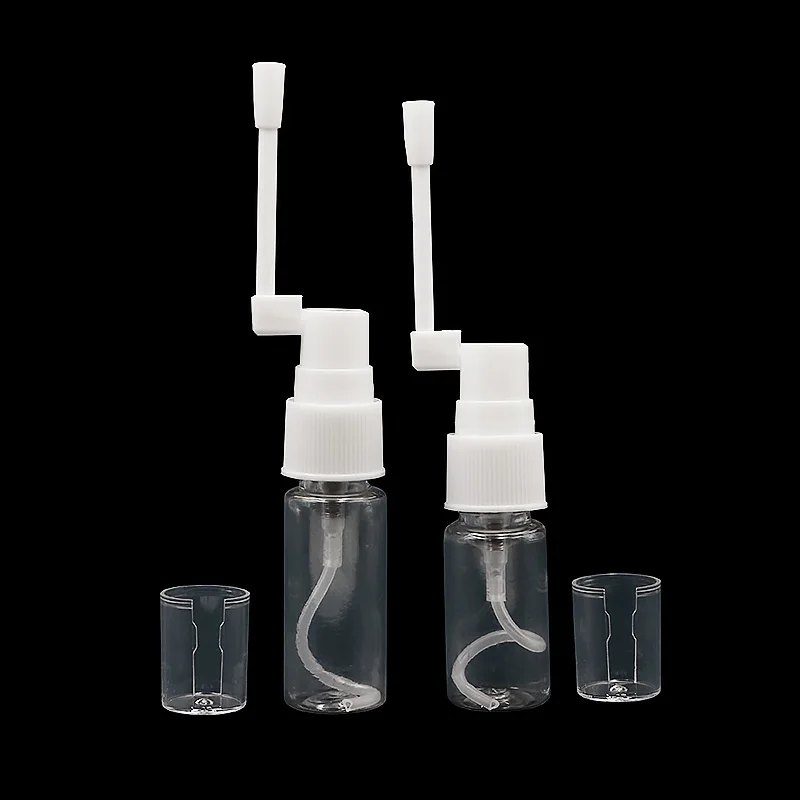 Бутылки с распылителем для полости рта 10 мл/15 мл пустой пластиковый медицинский