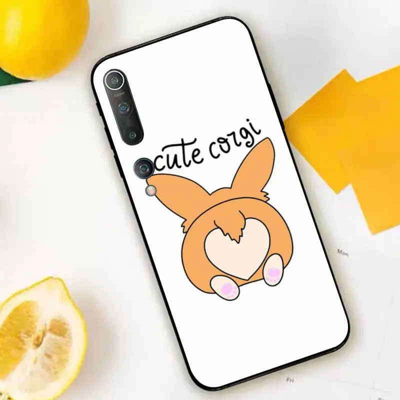 TOPLBPCS мультяшный милый корги собака мягкий чехол для телефона Xiaomi mi 5 6 plus 6x8 8se 8lite 9