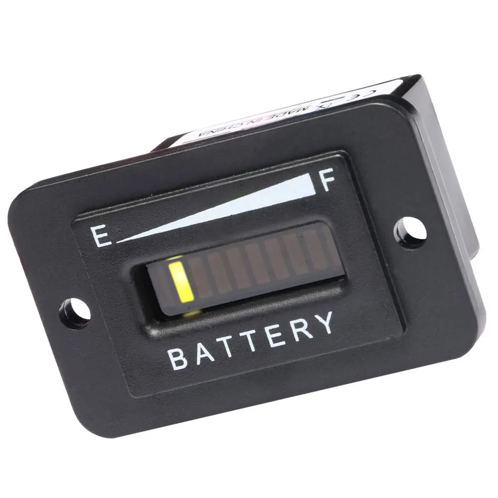 

Battery Indicator Capacity Tester Meter Tester Checker for 48V Lead-Acid Battery Voltmeter Tester For Motorcycle Golf Cart Car