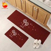 modern style home entrance non slip door mat kitchen washable floor mat bedroom carpet decoration dandelion floor mat