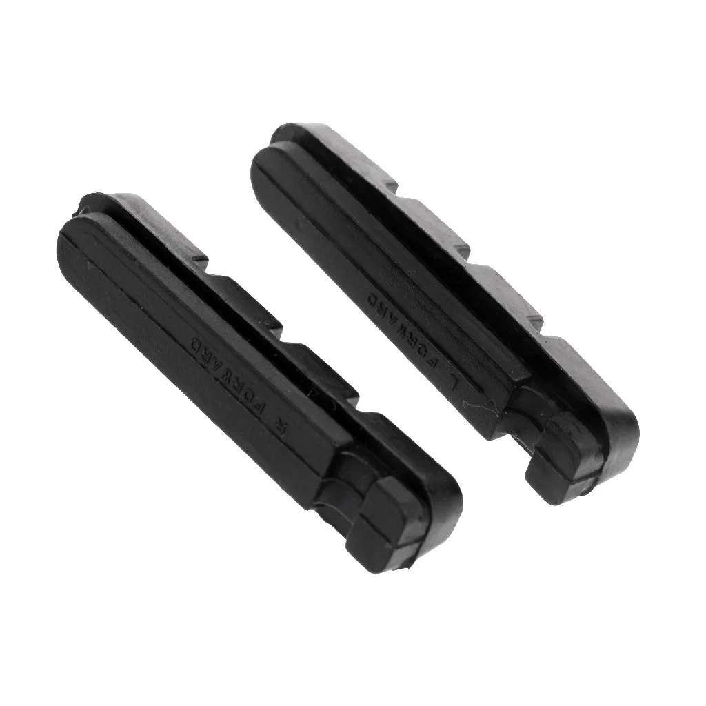 1 пара 58 мм сменные блоки тормозных колодок для шоссейного велосипеда из