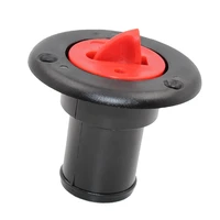 magideal black nylon 38mm 1 12 fuel gas deck filler red cap flush mount for boat