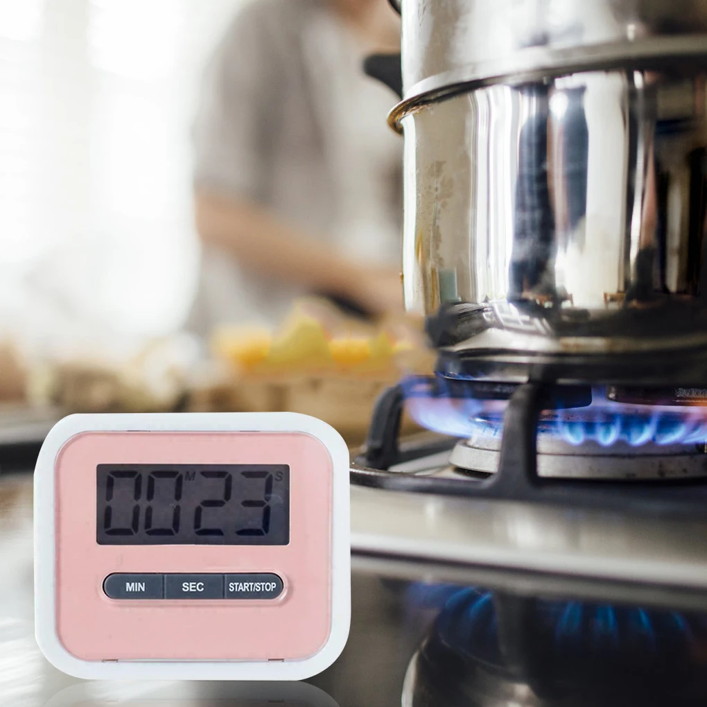 Кухонный таймер ЖК дисплей обратный отсчет будильник для приготовления пищи
