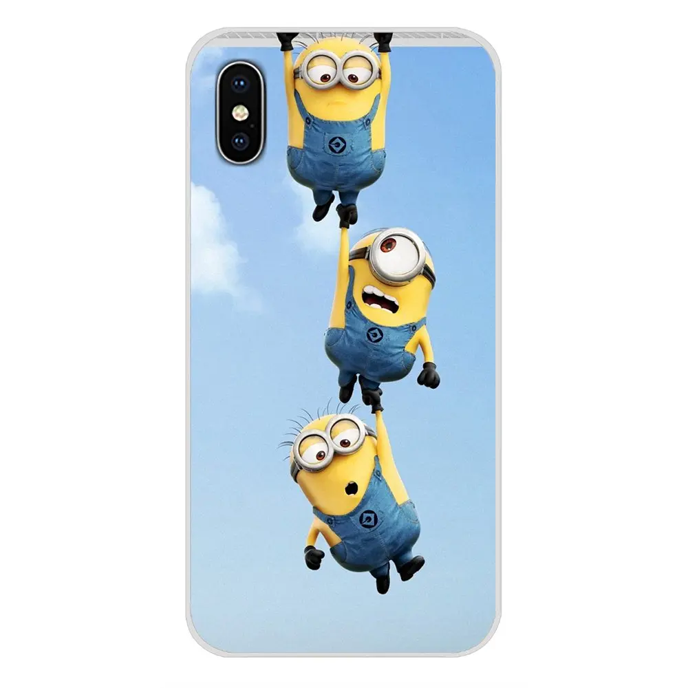images 10 Для huawei G7 G8 P7 P8 P9 P10 P20 P30 Lite Mini Pro P Smart плюс прозрачная задняя крышка из ТПУ чехла Gru футболка с миньонами для детей; D меня - Цвет: images 10