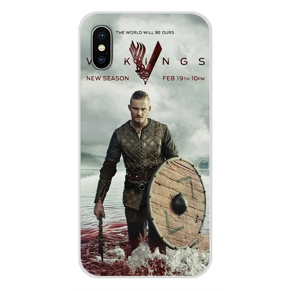 Аксессуары чехол для телефона Ragnar Lothbrok Vikings samsung A10 A30 A40 A50 A60 A70 Galaxy S2 Note 2 3 большое
