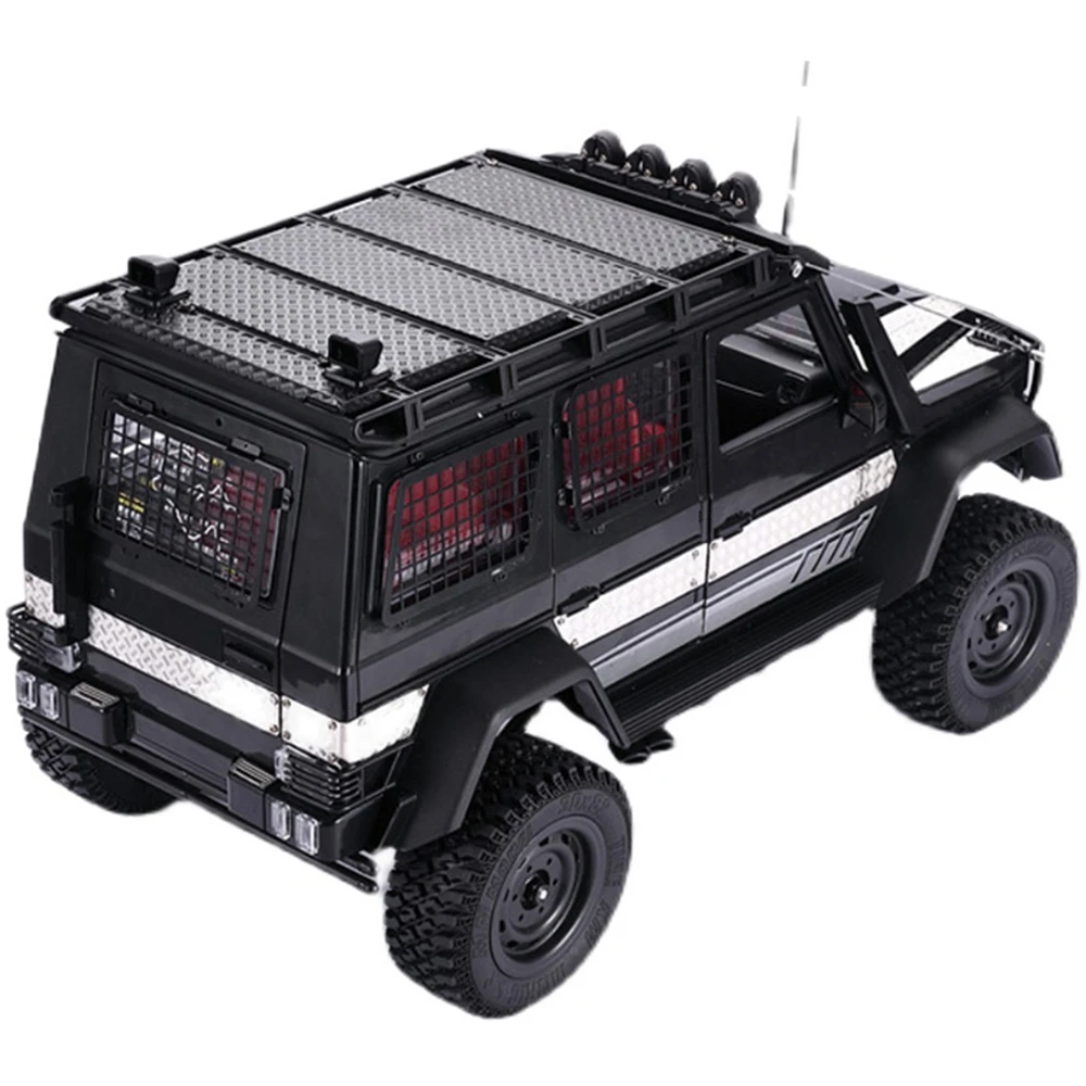 

Stainless Steel Rear Bumper Pedal Decorative Sheet for MN1:12 G500 Car Shell Accessories