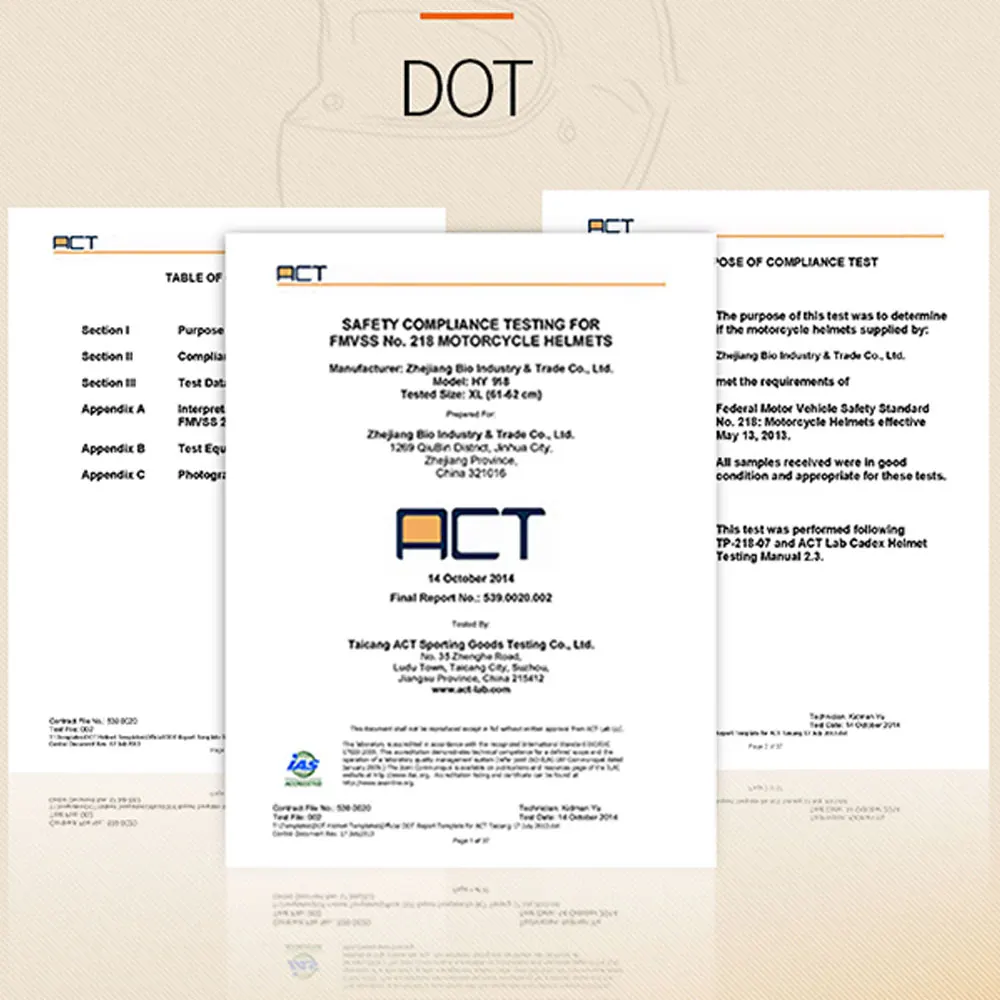 Мотоциклетный шлем AMZ DOT сертифицированный из стекловолокна для мотокросса