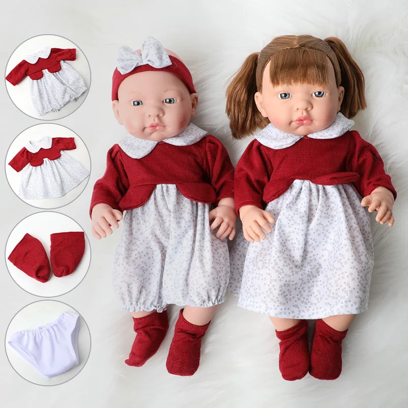 Реалистичная Водонепроницаемая силиконовая кукла новорожденный 16 дюймов 40