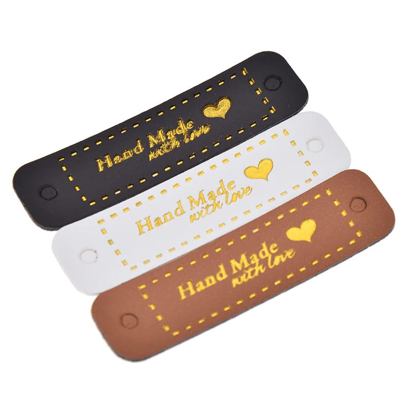 Винтажная кожаная этикетка ручной работы сделай сам аксессуары для украшения