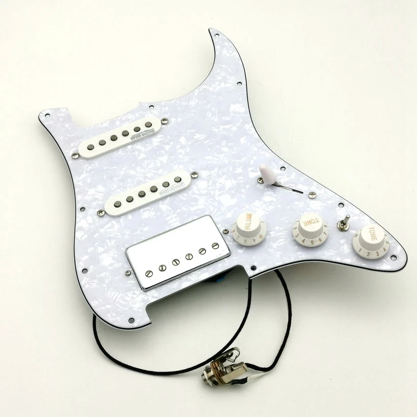 Strat звукосниматели для гитары Wilkinson Alnico V SSH стиль Pickguard многофункциональный