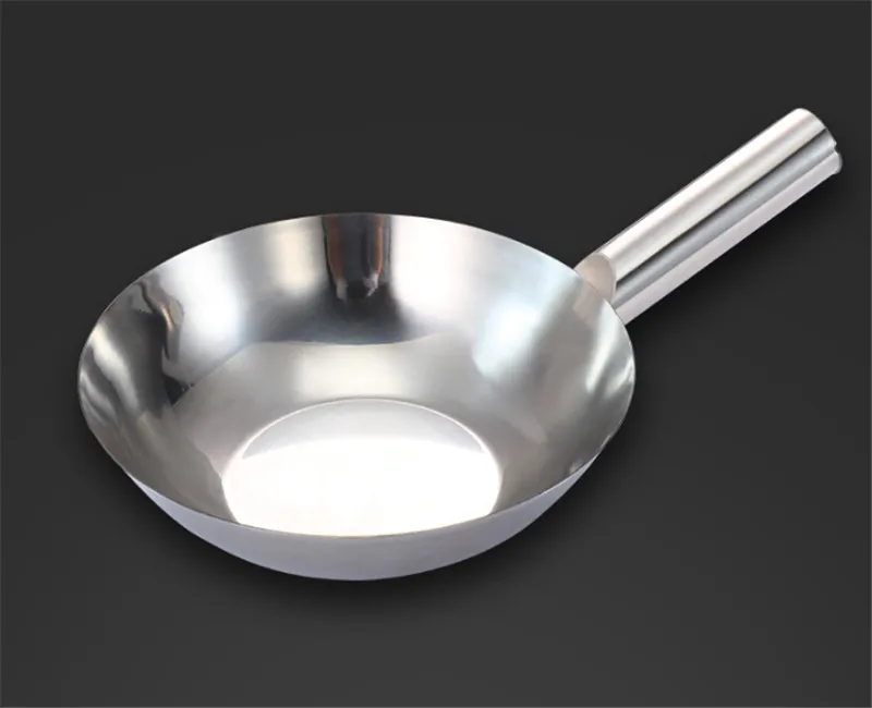Большой ковш из нержавеющей стали кухонные инструменты для повара зеркальный