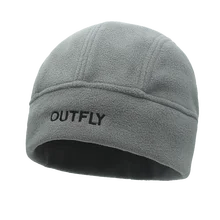 Oufly унисекс Skullcap полярный флис Skullies Cap Beanie шапки с хлопковой