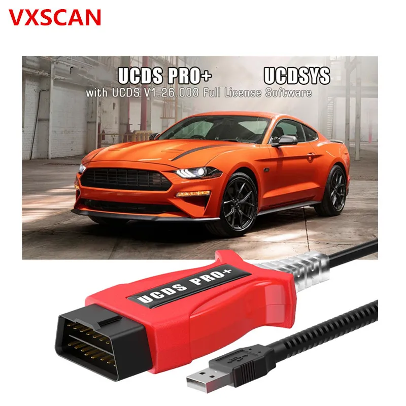 UCDS PRO + для Ford UCDSYS с Pro Программное обеспечение V1.26.008|Электрические тестеры и щупы| |