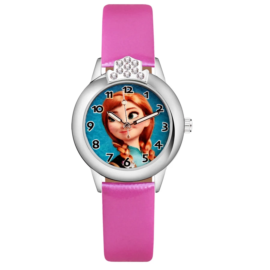 Детские часы с мультяшным кристаллом детские Студенческие для девочек и