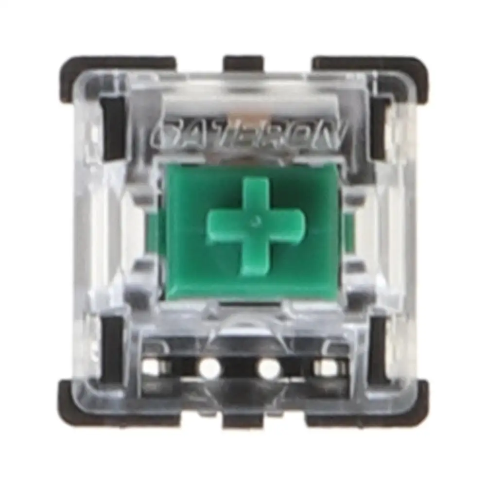 

10Pcs Mechanical Keyboard Gateron MX 3 Pin Yellow Switch Transparent Case