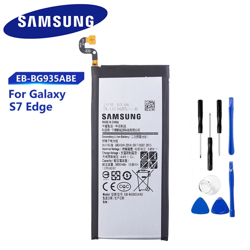 Оригинальная Аккумуляторная батарея Samsung для Galaxy S7 G9300 G930F G930A G9308 - купить по