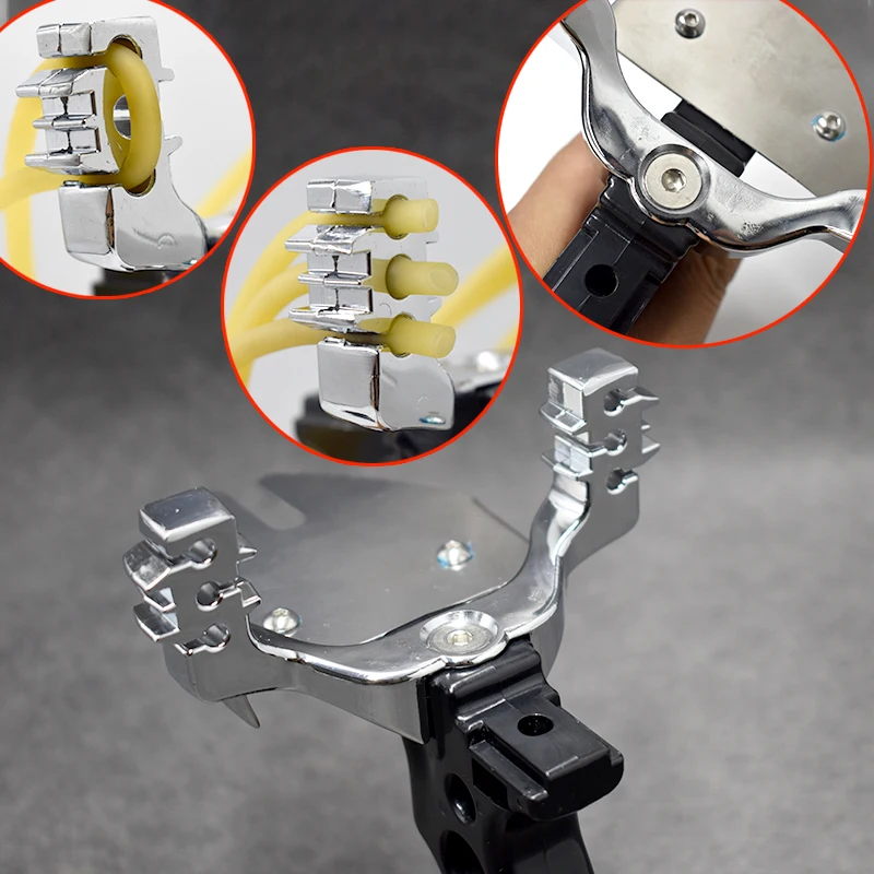 

Laser Fishing Slingshot Set High Precision Hunting&Fishing Accessories Fishing Reel+Dart+Left Handguard+Rubber Tube