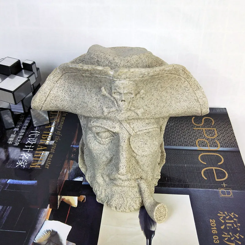 

Lodumani Ashtray Fashion Personality Office Resin Multifunction Skull Ashtray Home Bedroom Decoration Boyfriend Gift R2813