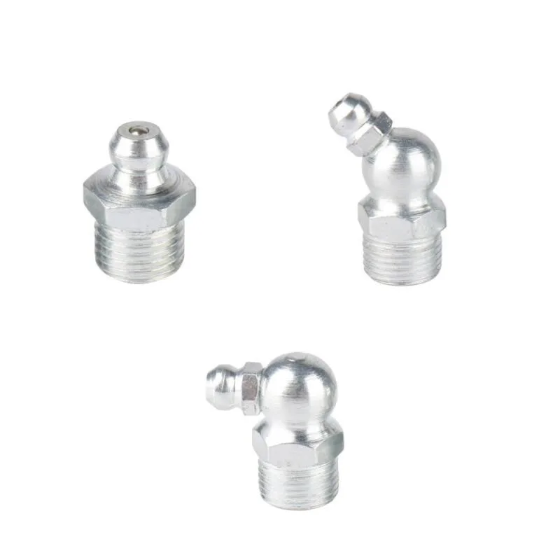 10 шт. 1/8 &quot 28 1/8&quot 27 1/4 1/4&quot 19 BSP Мужская прямая налокотная смазочная труба для